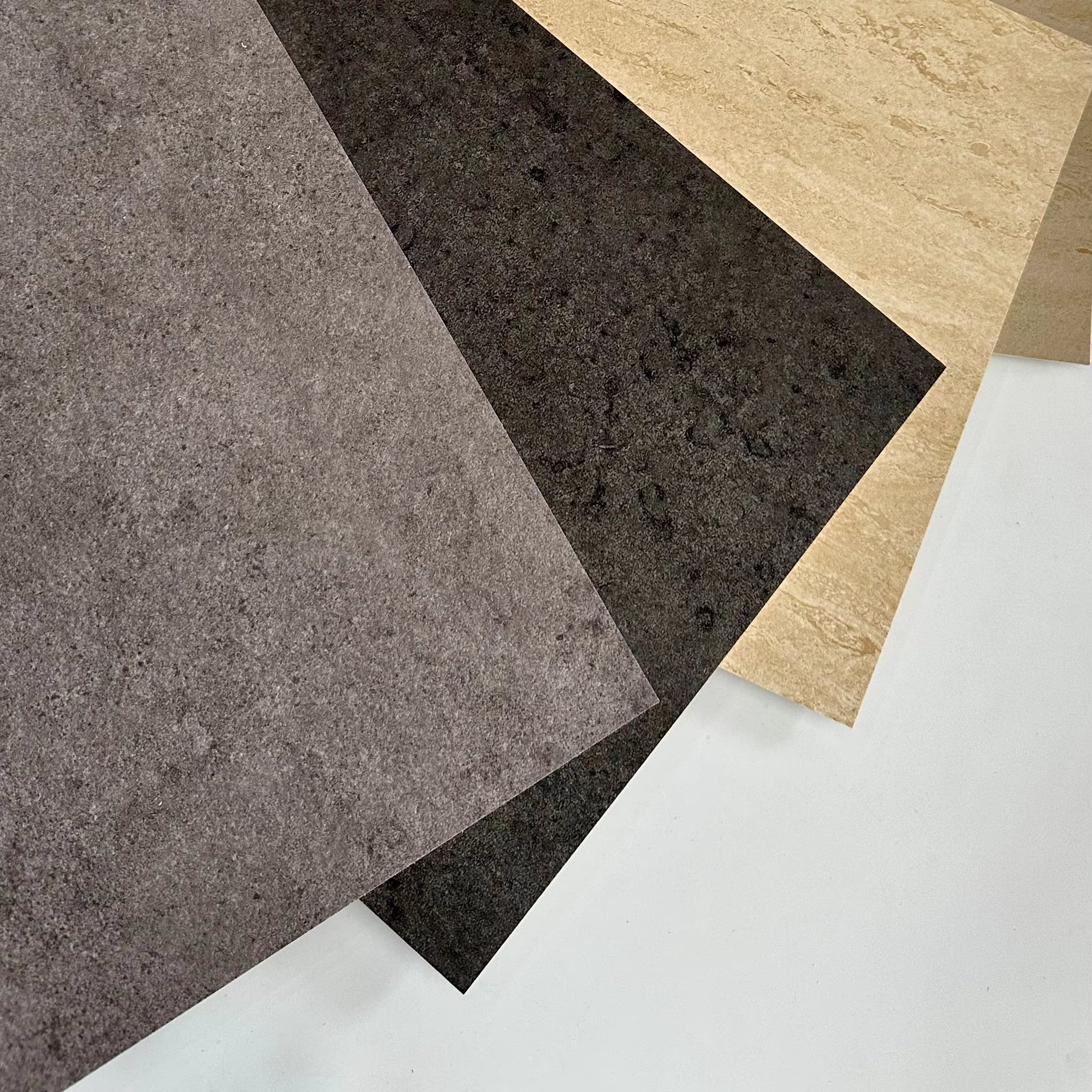 Bush hammered Factory direct Waterproof Panels Wpc Decor Wall Panel Bamboo Charcoal Wood Veneer board spc panel