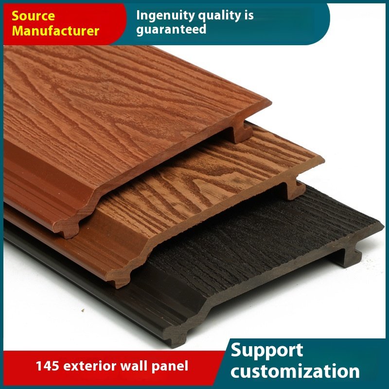 Personalized PVC External Hanging Board Embossed Exterior Wall Panel for Outdoor Use for House Courtyard Garden