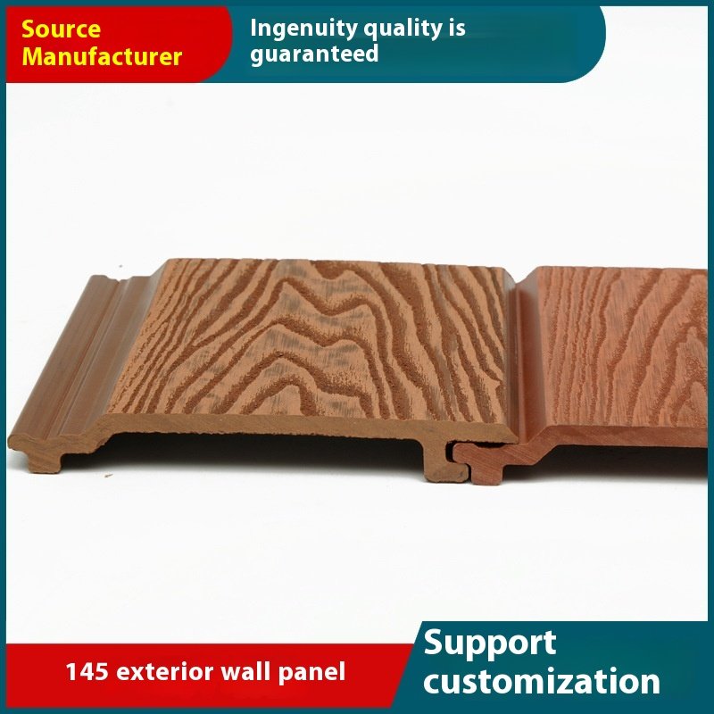 Personalized PVC External Hanging Board Embossed Exterior Wall Panel for Outdoor Use for House Courtyard Garden
