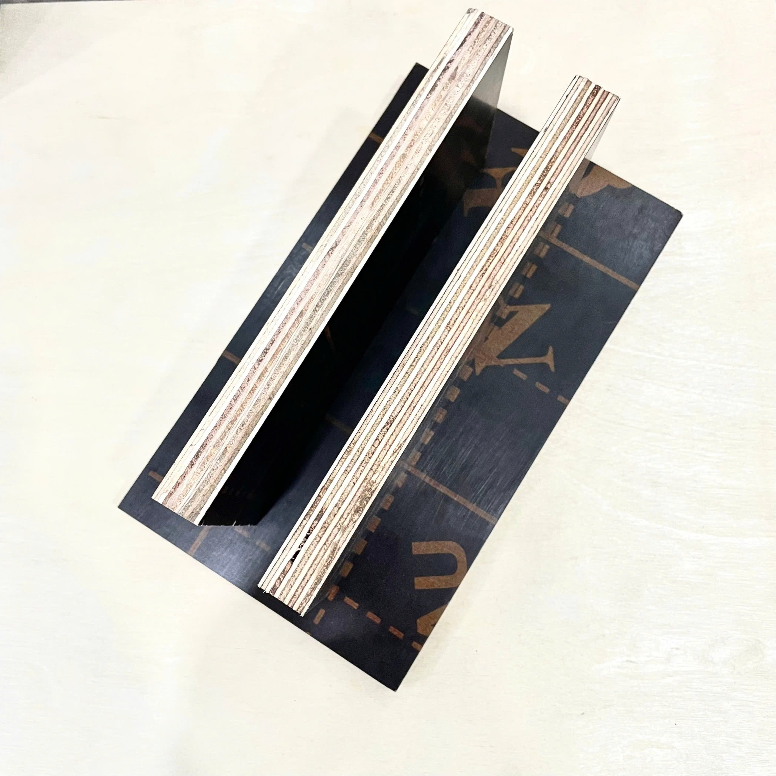 Durable 18mm Waterproof E2 Industrial Formwork AA-AB Surface Veneer Hardwood Birch Vietnam Timber Beam New Film Faced Plywood