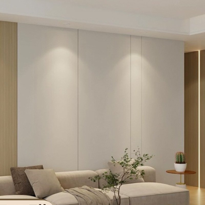Wholesale 5MM Wood bamboo charcoal veneer interior decoration board PVC wall panel