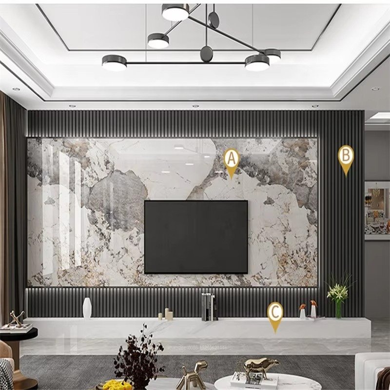 2024 Top Selling HPL Sheets Compact Laminate Marble Design Manufacturer Glossy Phenolic Boards Marble Panels