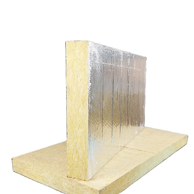 Soundproof Waterproof Rock Wool Insulation Panel Wall Insulation board For Building Construction