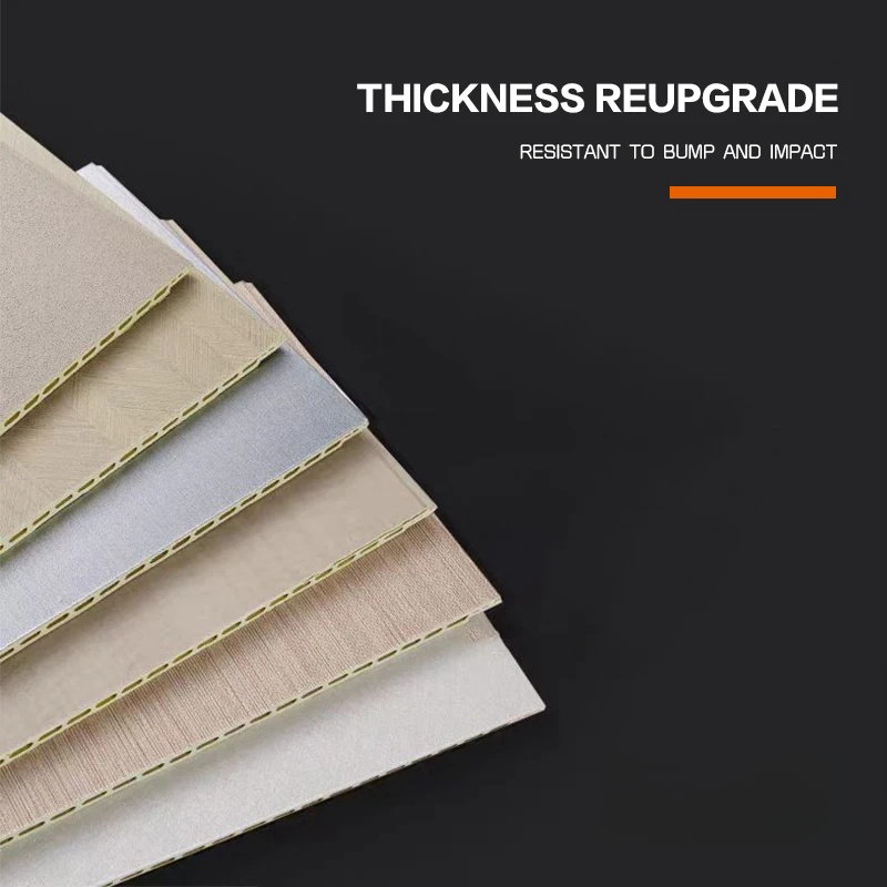 Waterproof and moisture-proof integrated bamboo and wood quick installation wall panels