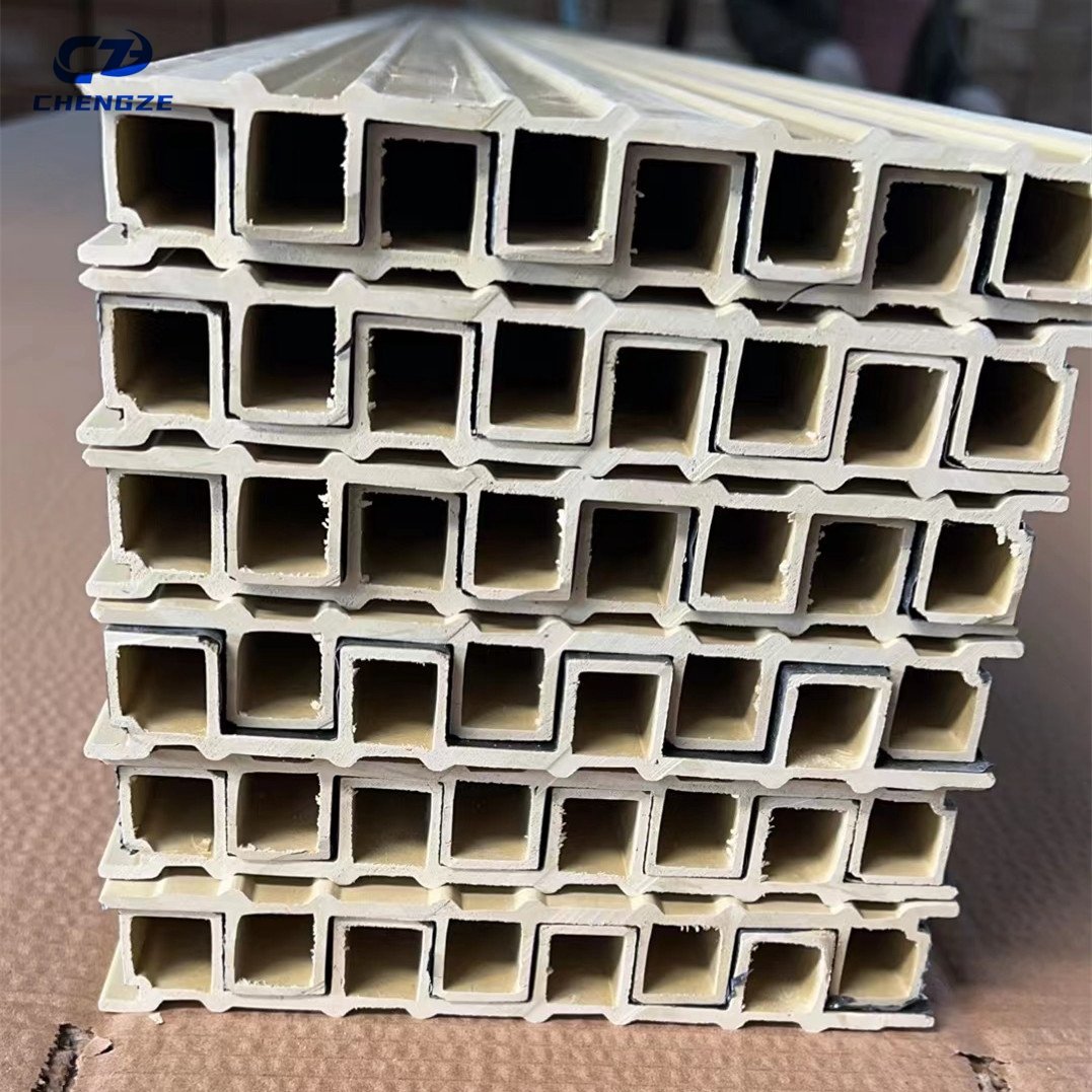 Interior Decoration Wall Cladding Board WPC Fluted Wall Panel