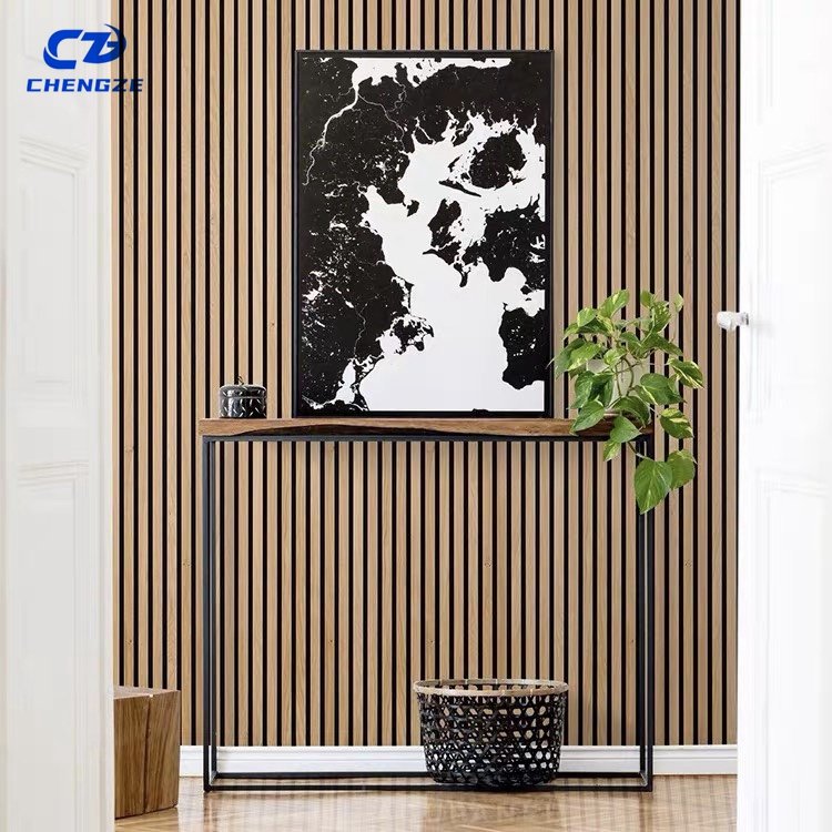 Interior Decoration Wall Cladding Board WPC Fluted Wall Panel