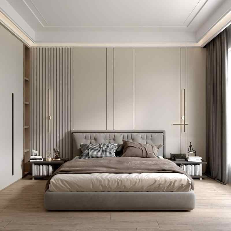 Sample Block Metal Carbon Crystal Decorative Composite Bamboo Fiber Charcoal Board Wpc Wall Panel
