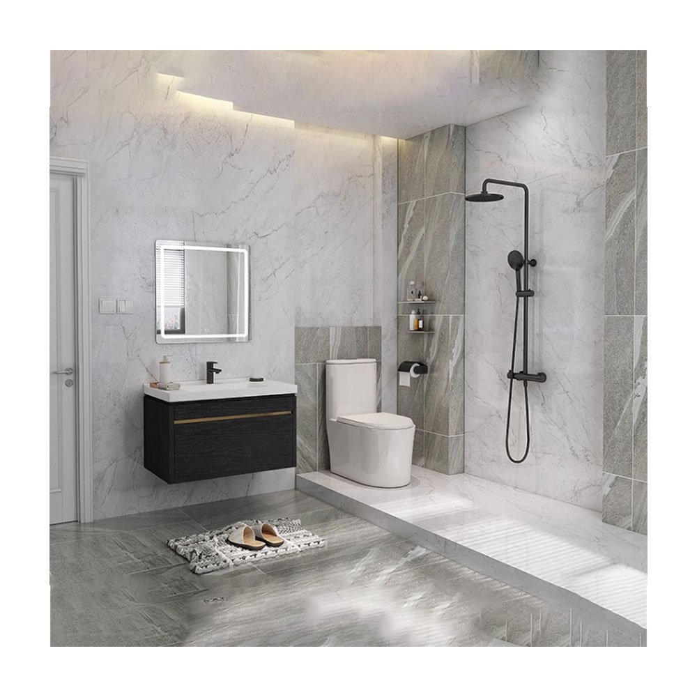 LT Easy Installation Wholesale SPC PVC Plates Marble Replacement Panels UV Board Interior Decoration For Hotel