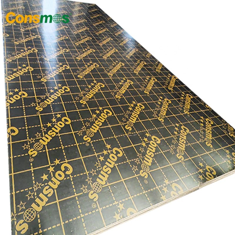 Consmos 18mm1250x2500mm Phenolic Combi Core Film Faced Plywood Board For Construction