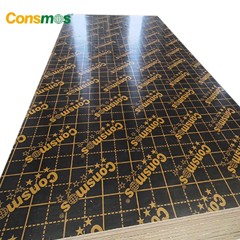 Consmos 18mm1250x2500mm Phenolic Combi Core Film Faced Plywood Board For Construction