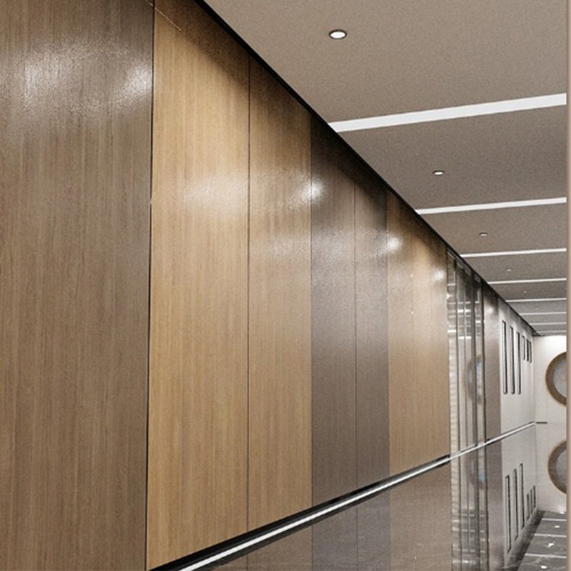 Bamboo Charcoal Wood Veneer Board Decorative Wall Panel Carbon Fiber Board For Saudi Arabia