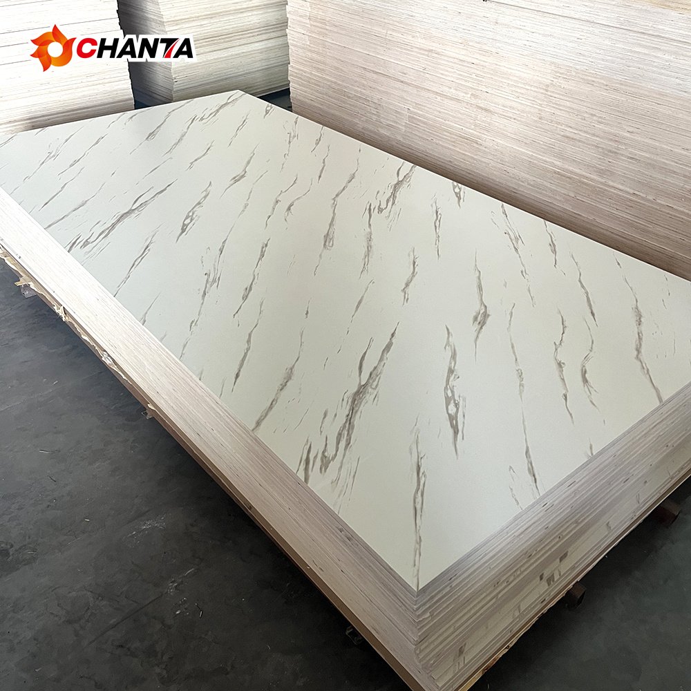 High quality 3mm 5mm 9mm 12mm 15mm 18mm fibreboards white laminated melamine faced mdf plywood hdf board for Furniture
