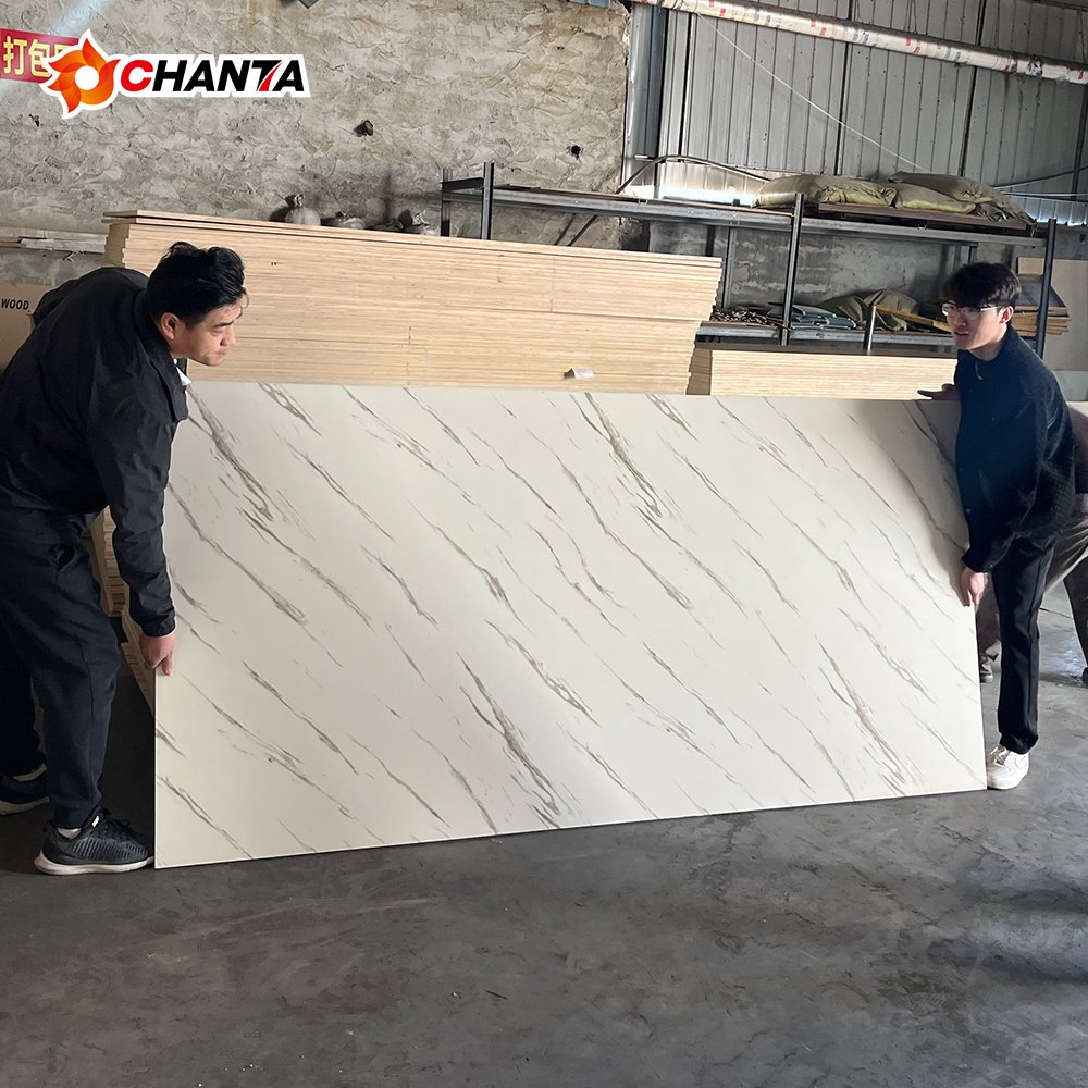 High quality 3mm 5mm 9mm 12mm 15mm 18mm fibreboards white laminated melamine faced mdf plywood hdf board for Furniture