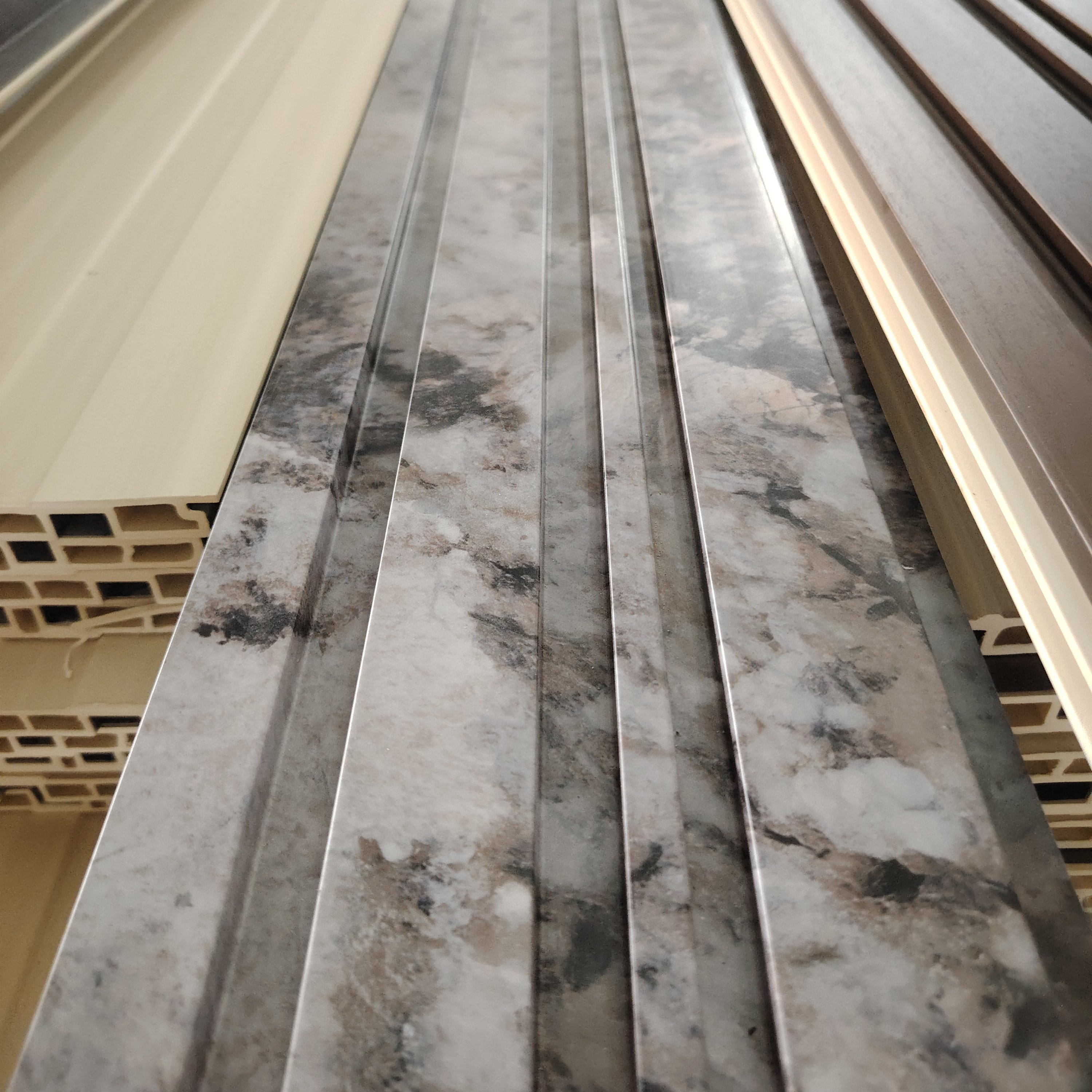 Factory Direct Special Fluted Wall Panel Wpc 175*14 Interior Wooden Board For Dinning Room