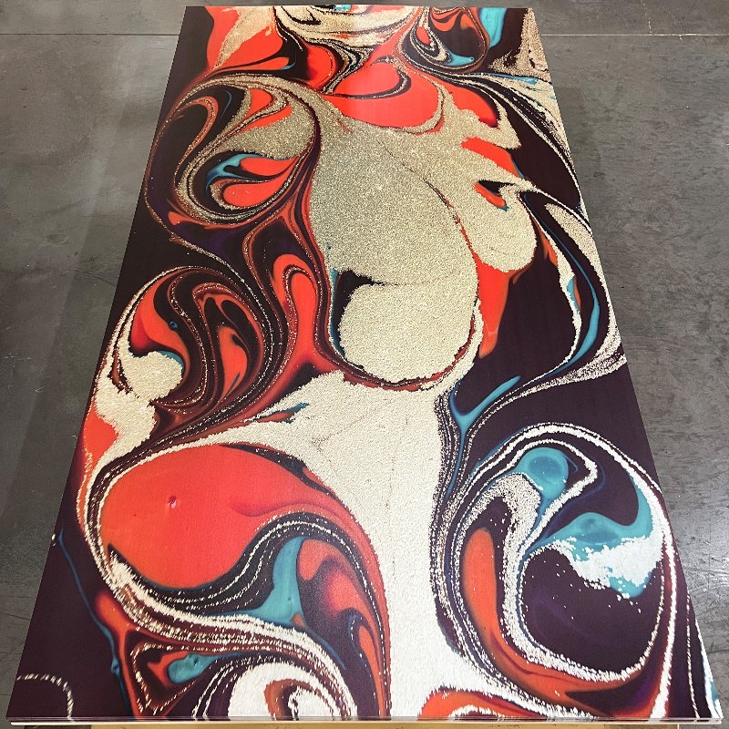 JSXH 1220x2440mm Pvc Plastic Wall Siding Panel Coating Uv Pvc Marble Alternative Pvc Ceiling Panel For Wall Decoration