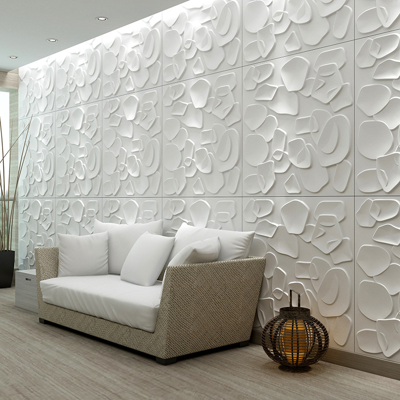 3D Stereo Wall Board for Bedroom TV Background PVC Wallpaper with Live 3D Effect Wall Panels & Boards Decoration