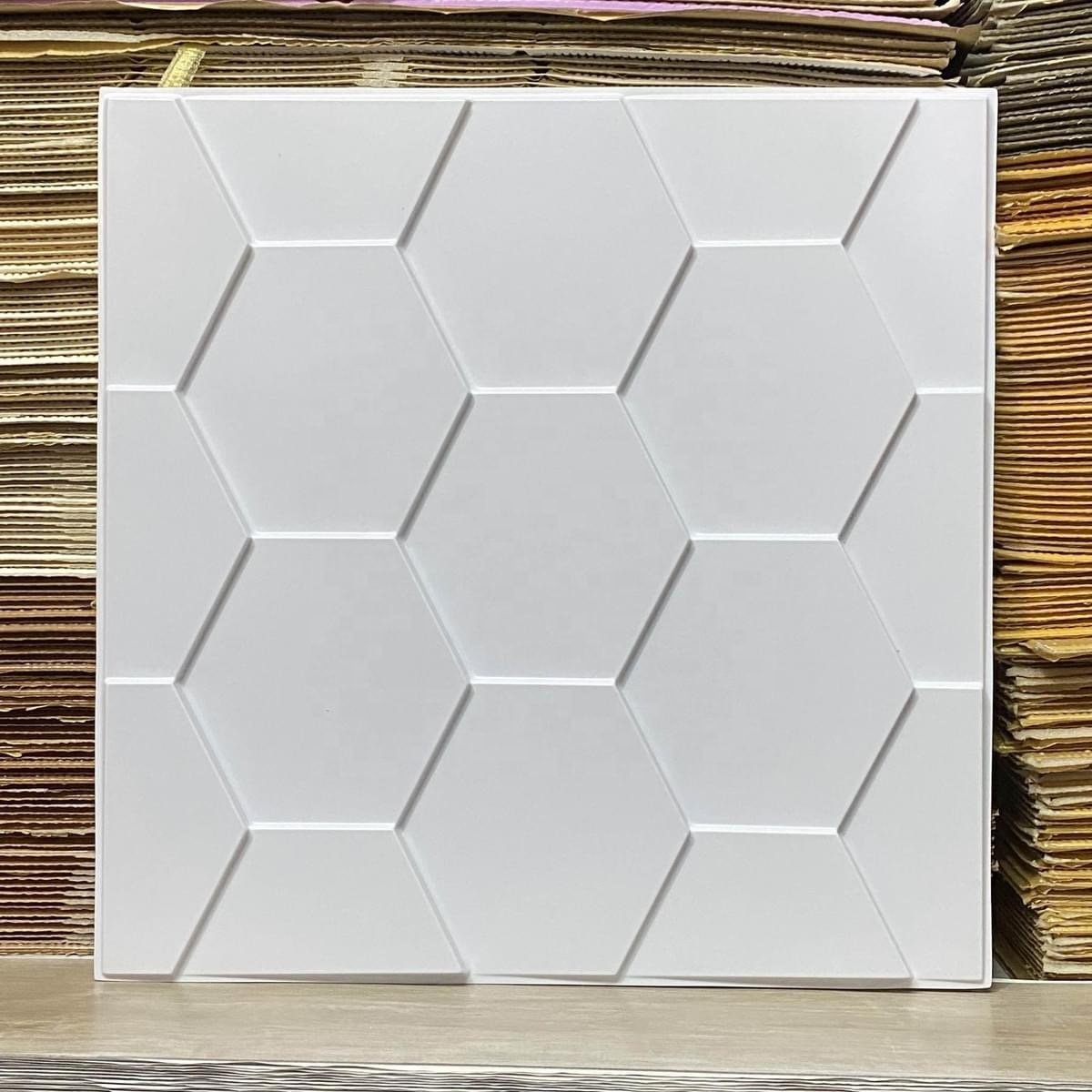 wholesale Newest Design PVC Wallpaper Ceiling Waterproof Electroplating Gold PVC 3D Wall Panel/Board