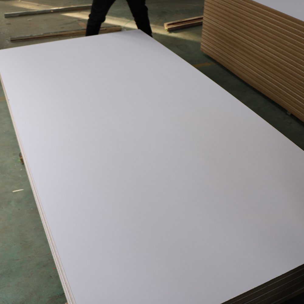 GTCO Customized Size Waterproof Melamine MDF Board with CE ISO for Furniture Making and Decoration