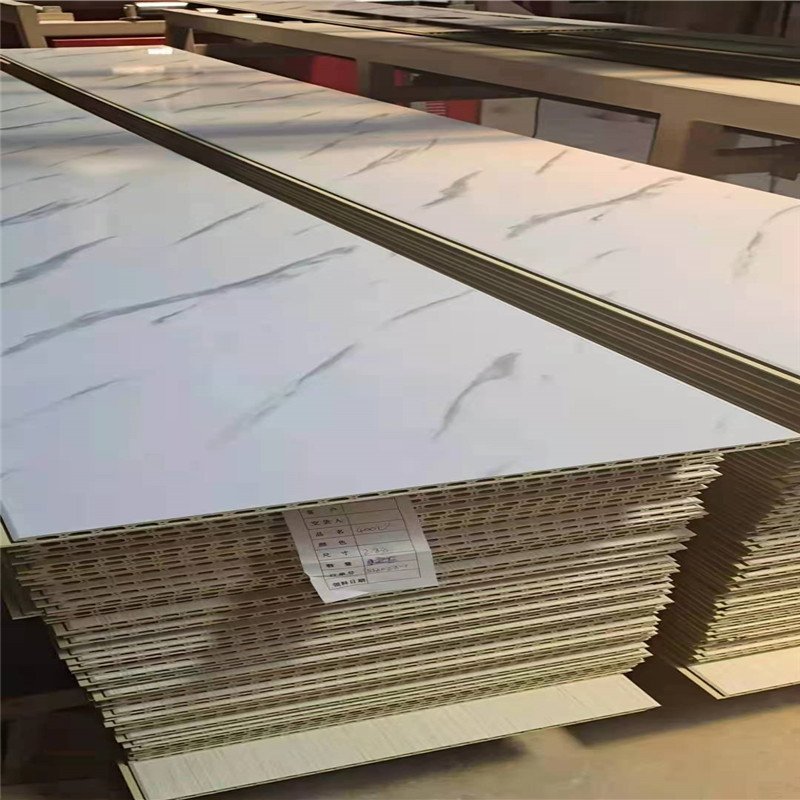 Outdoor Partition Wpc Wall Board Decorative Exterior Grille Fluted WainDecorative Wpc Integrated Wallboard Other Boards Easy Qui