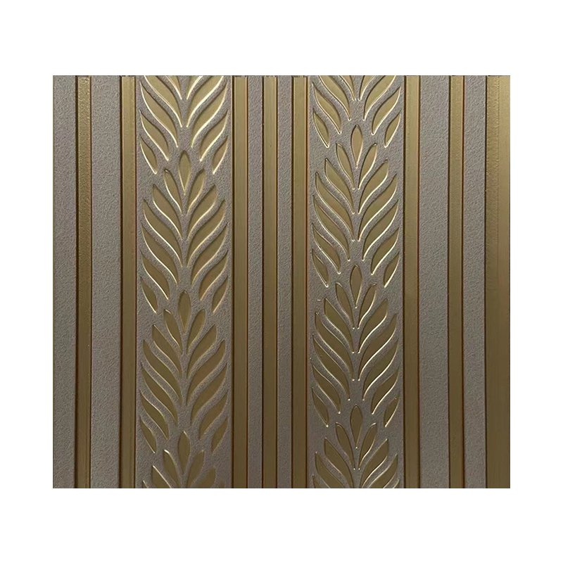 JSXH Factory OEM Waterproof Decor Fluted Ps Wall Panel Wall Interior Sheets Boards Wpc Wall Panel