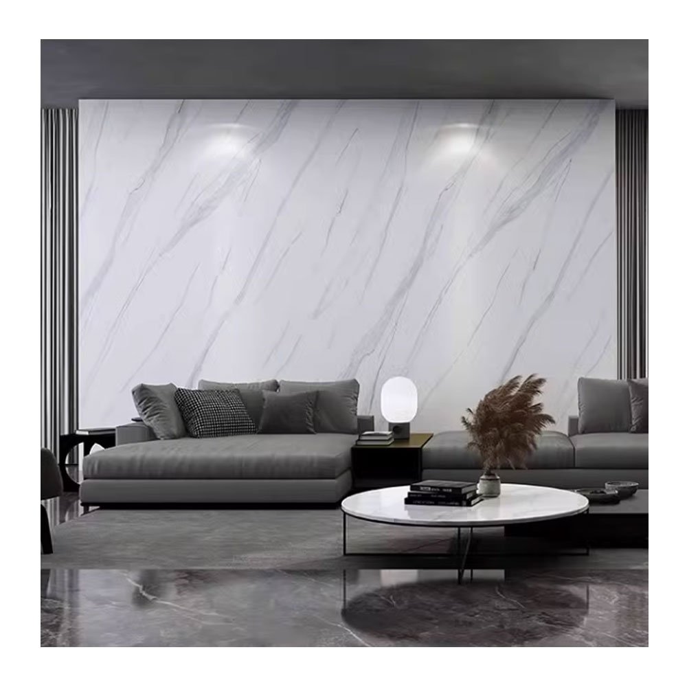 JINXING Wholesale Laminate 3D Wall Panel Carbon UV Slate Wall Decor Waterproof Faux Wall Board For Hotel Interior Design 3mm