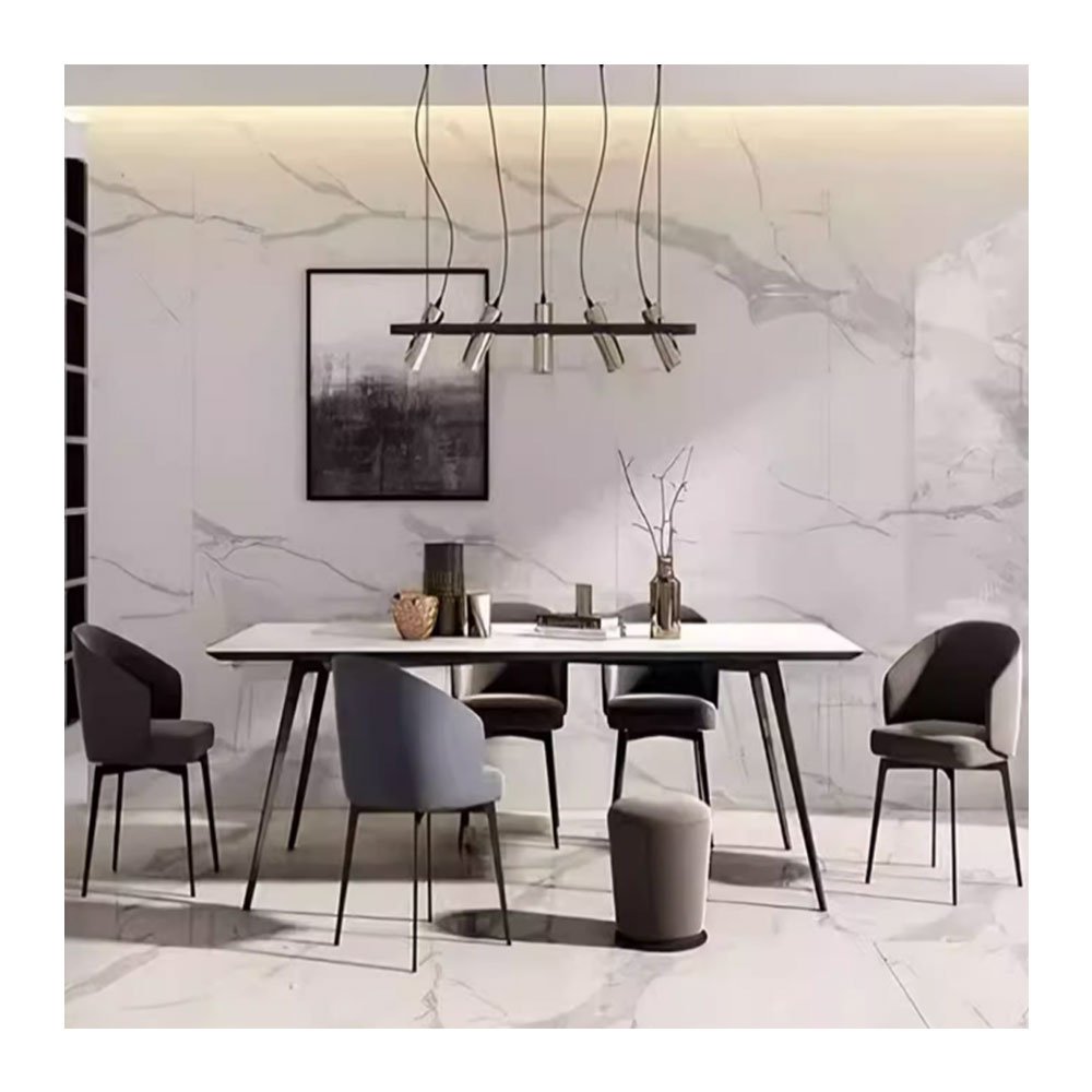 JINXING Wholesale Laminate 3D Wall Panel Carbon UV Slate Wall Decor Waterproof Faux Wall Board For Hotel Interior Design 3mm