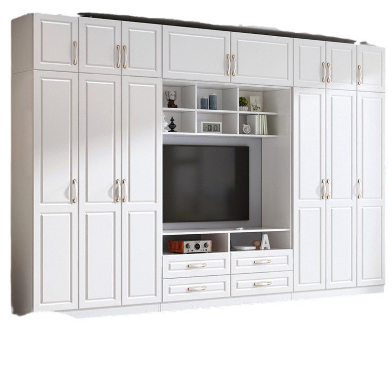 Living room mdf home decor furniture tv stand modern style mdf wood tv stand cabinet