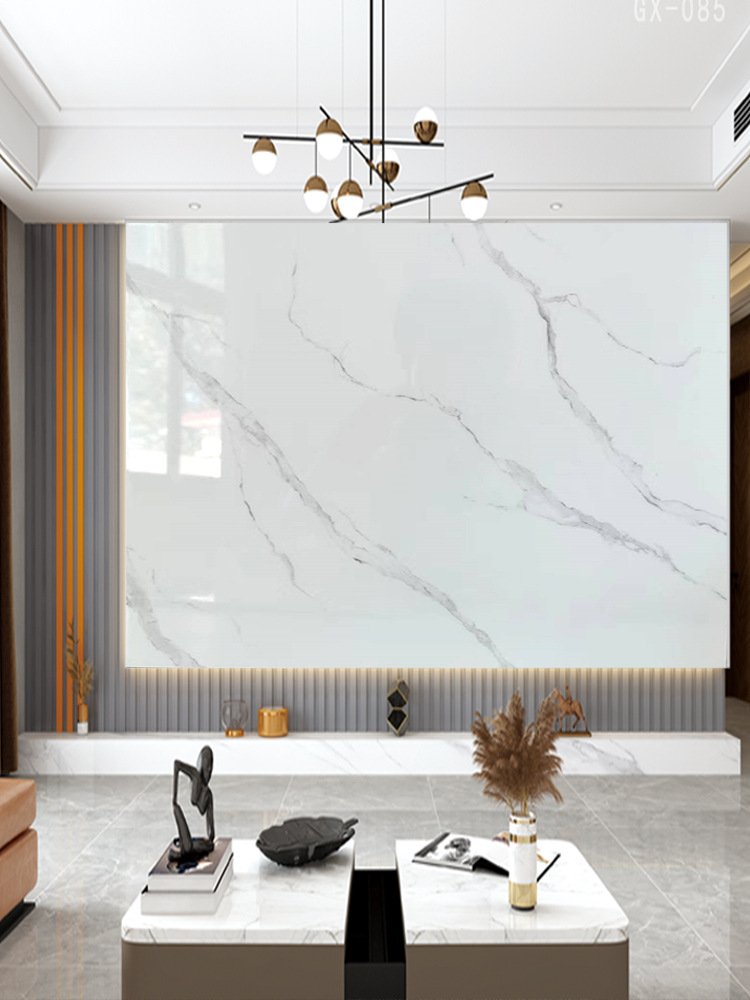 Indoor Carbon crystal plate marble texture board Wpc Cladding Wall Panels Boards PVC Filmed Celuka Foam Board/bamboo charcoal