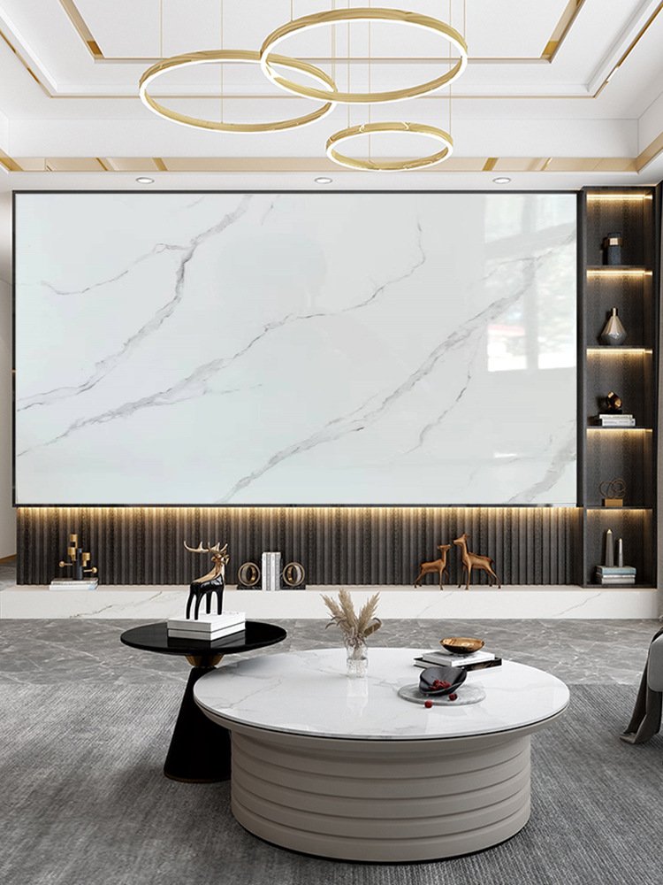 Indoor Carbon crystal plate marble texture board Wpc Cladding Wall Panels Boards PVC Filmed Celuka Foam Board/bamboo charcoal