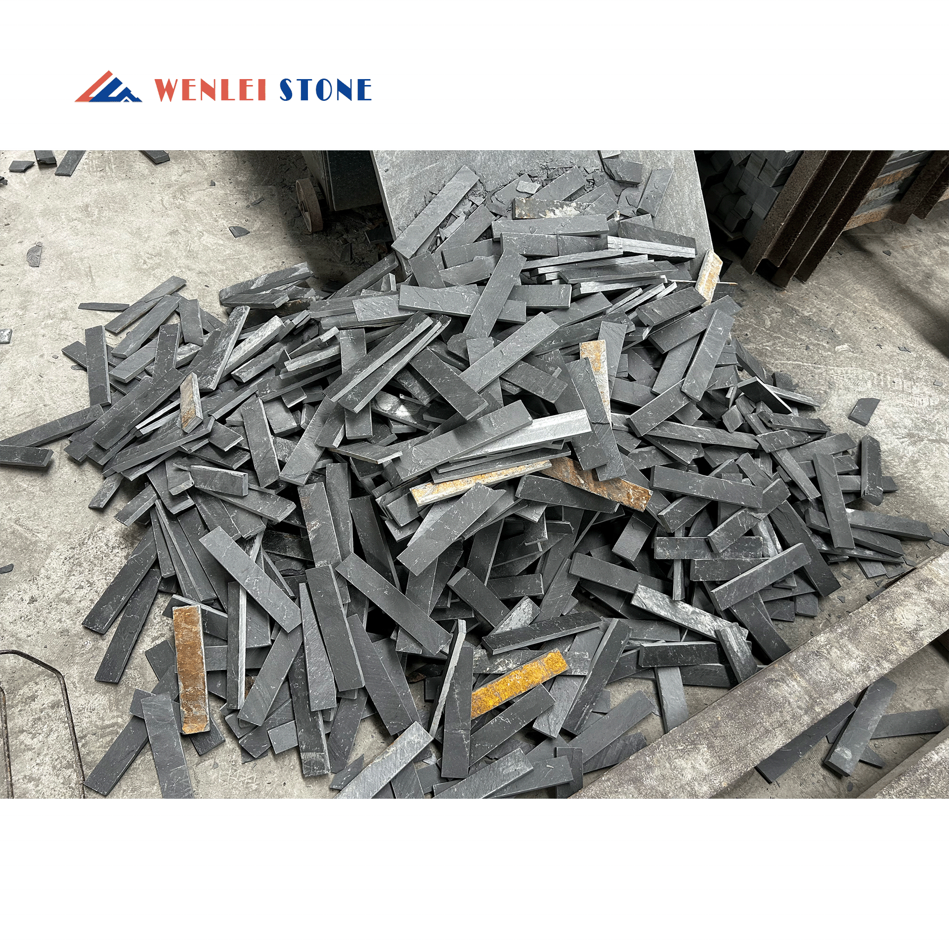Natural Stone Veneer 3D Panel Wall Decorative Stone Veneer Exterior Natural Slate Wall Cladding Slate Artificial Stone