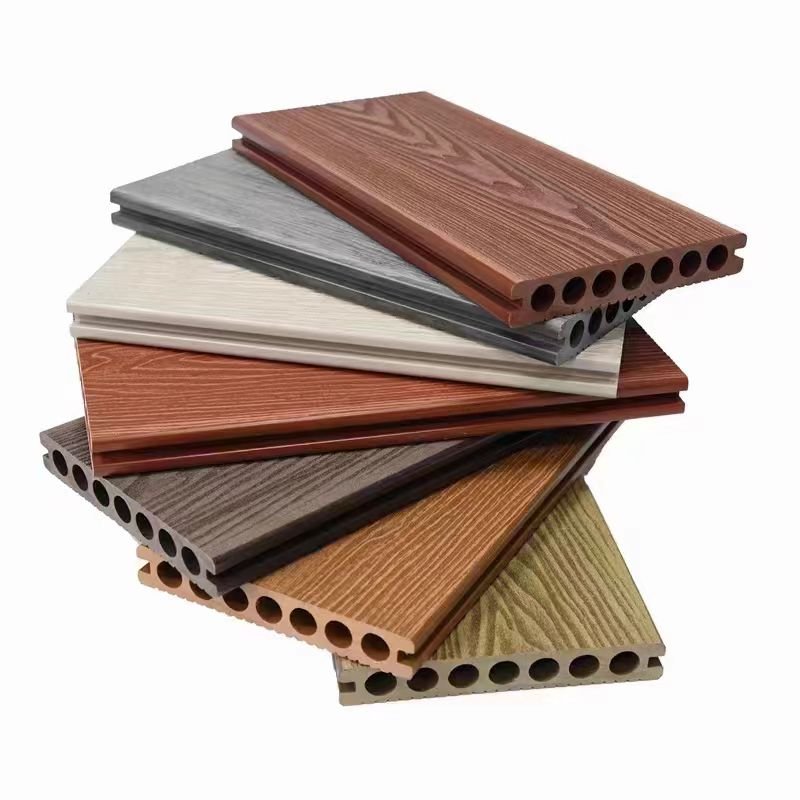 New Technology Outdoor WPC Hardwood Decking Board Wood Plastic Composite Floor Tile For Garden Balcony Terrace Decoration