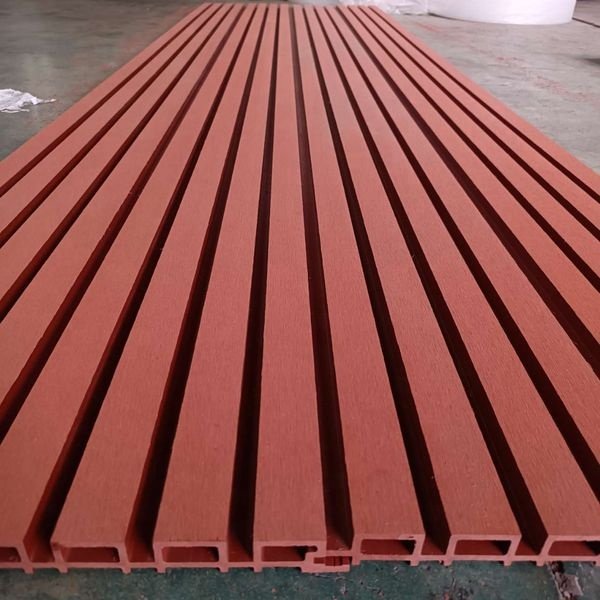 Sustainable WPC Wall Cladding 26mm Exterior Other Boards laminated decoration wooden wpc 3d wall panels