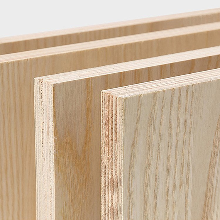 Superior Quality Custom Hot Press Wood Texture Melamine Paper Sheets Laminated 15MM Plywood Board for Furniture Home Decoration