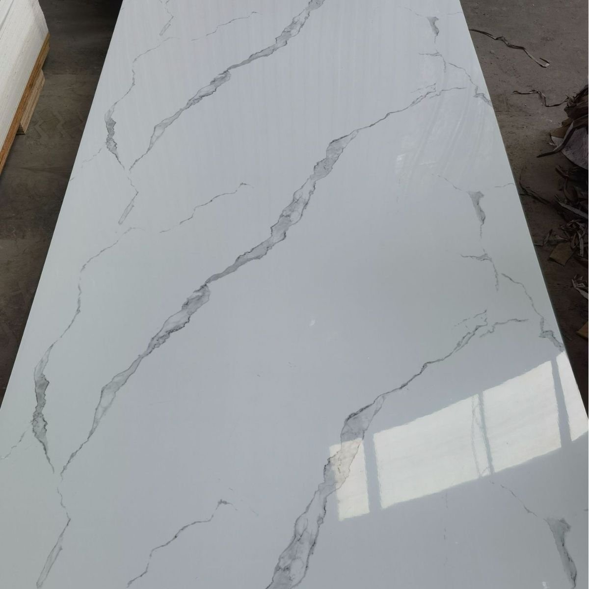 2mm/3mm 4*8 1220*2440mm Interior Decorative Pvc Uv Marble Sheet Board