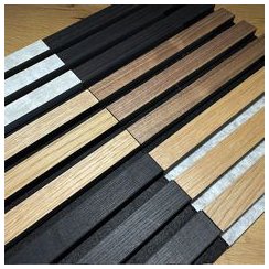 Curved Design Acoustic Wall Panel Flexible MDF Ceiling Panels for Walls Gener