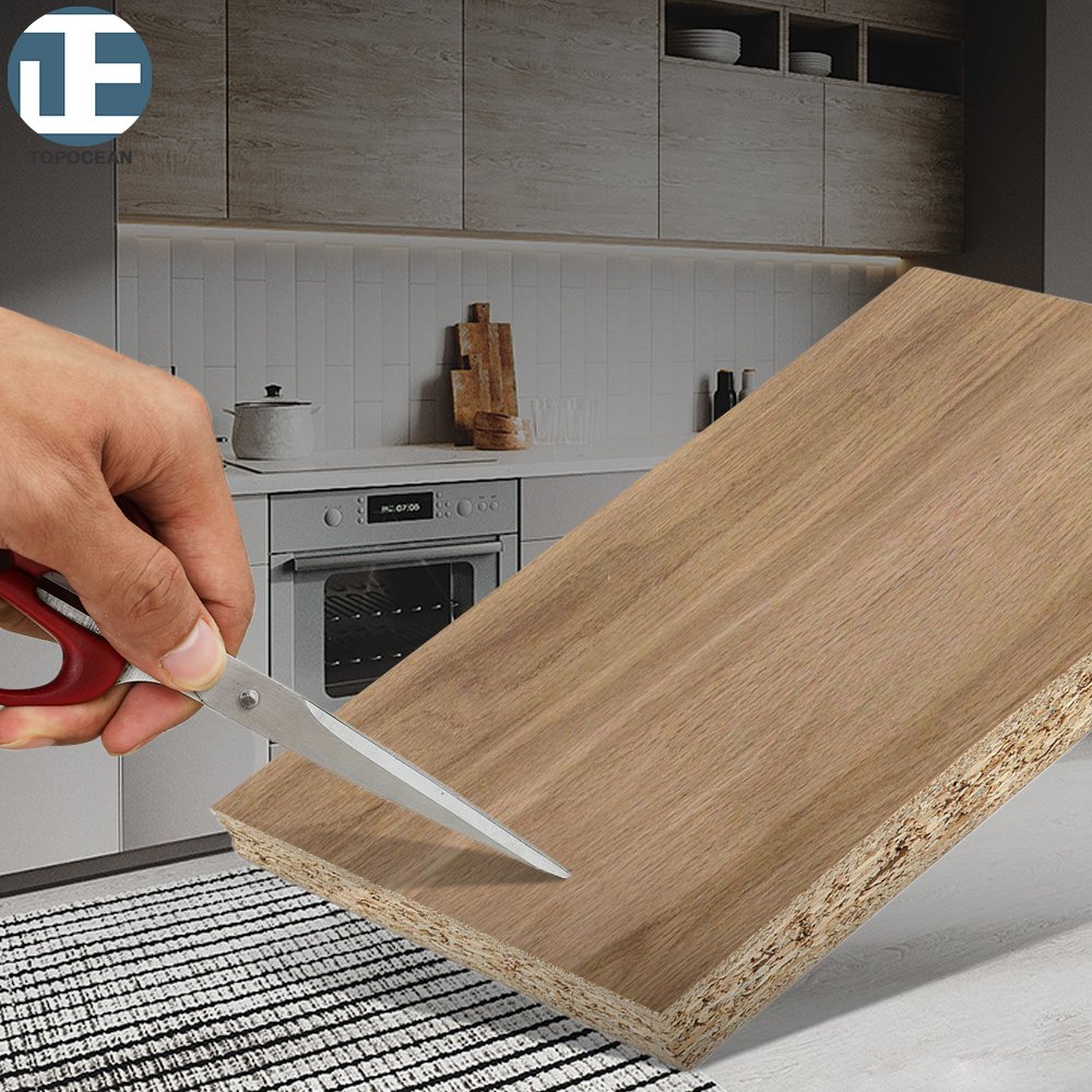Wholesale price E0 1220x2440 12mm 15mm 19mm melamine boards particle board flakeboards for bedroom furniture
