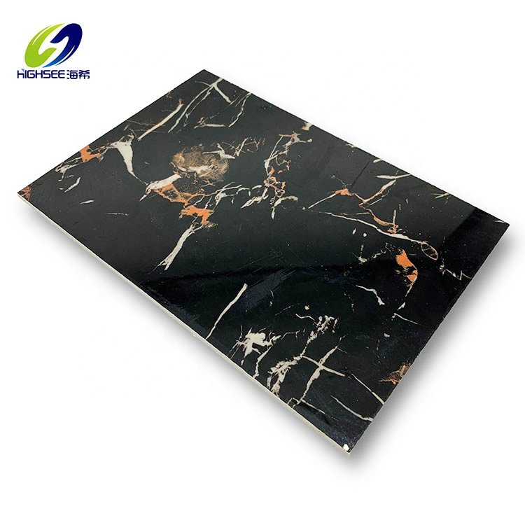 building materials artificial stone UV marble board for Vietnam