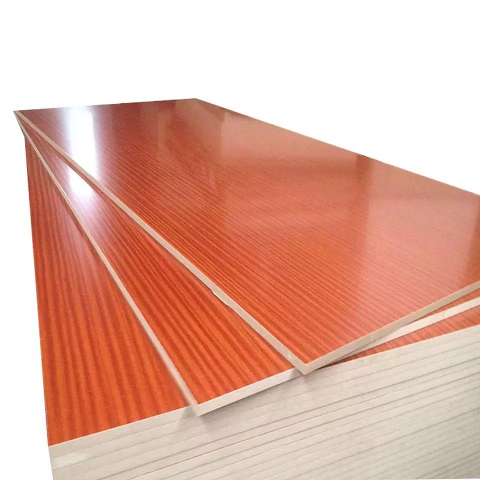 Factory good quality 4*8 ft 3/4 HDF mdf particle mdf plywood plywood melamine board