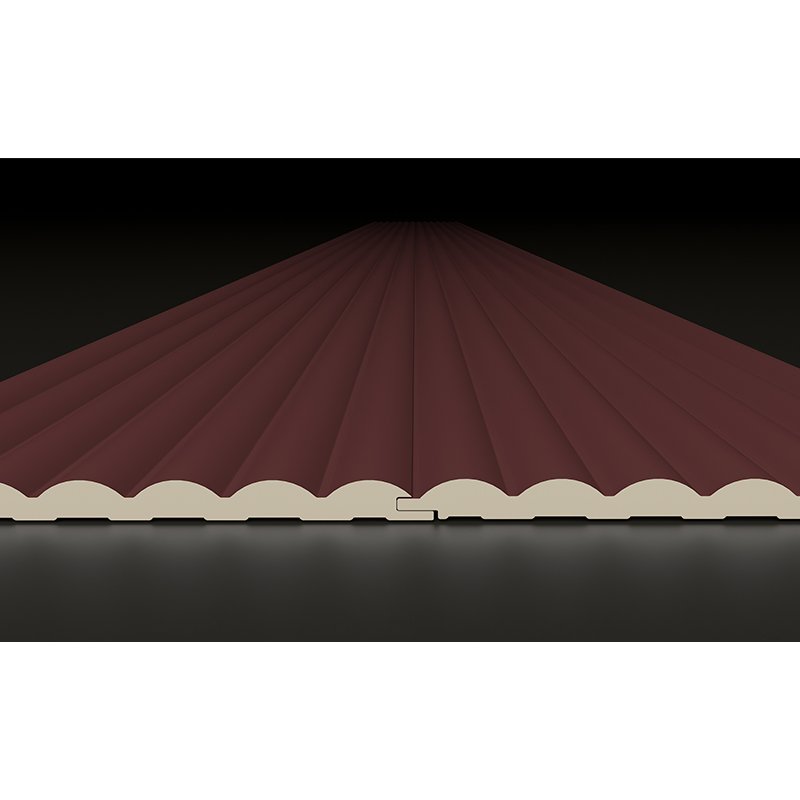 150*9mm Eco-friendly Easy Install Flute WPC Board 160 ARC Wall Panel