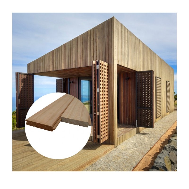 House Decor Lumber lap V Joint Boards Unfinished Tongue And Groove Cedar Board