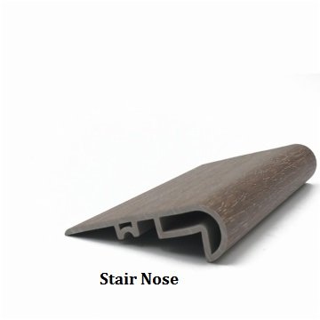 Waterproof SPC Stair Nose Stairs Nose Board SPC Corner Accessories For SPC Floor