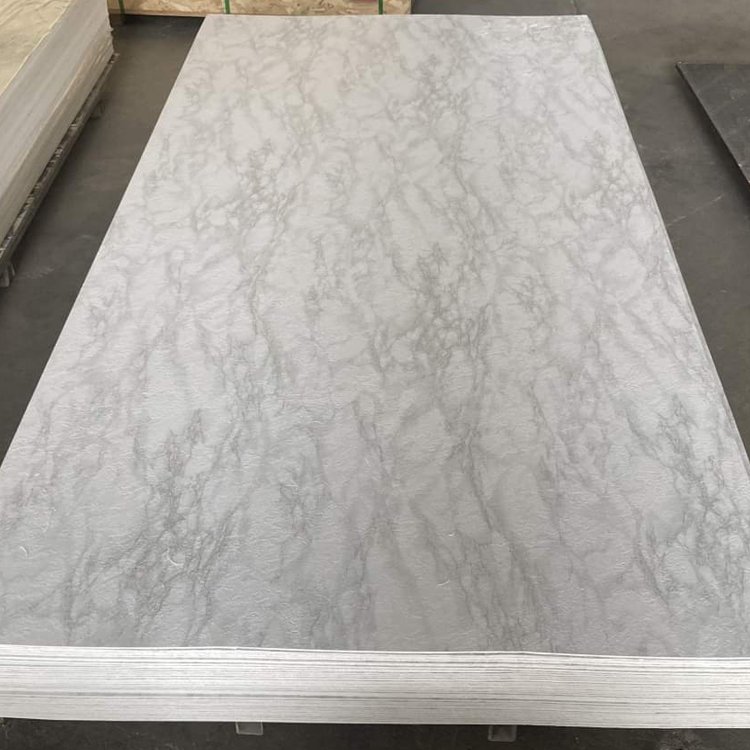 Pvc marmol decorativo high glossy marble sheet uv board 1220*2440mm PVC for home decoration