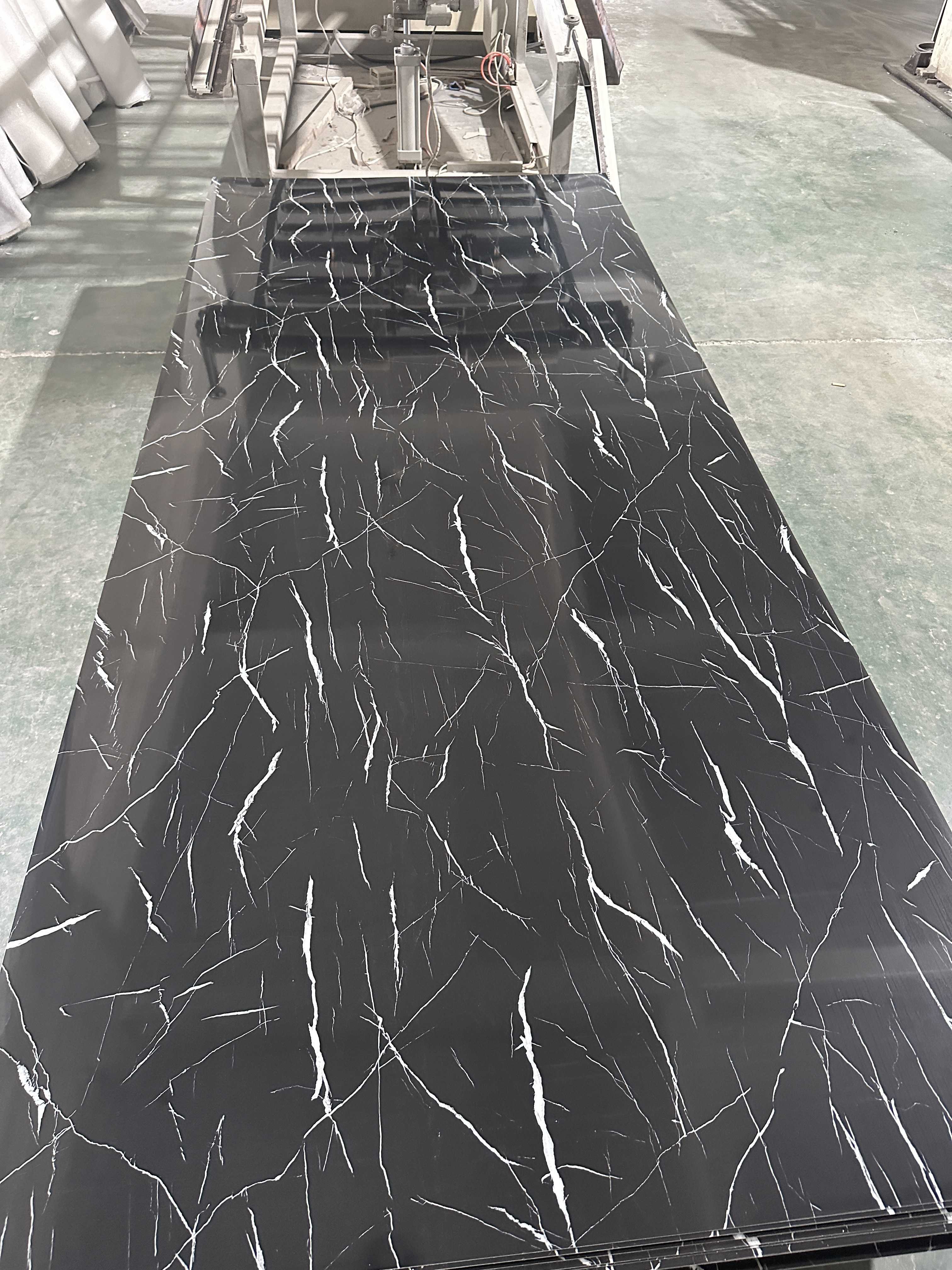 Pvc marmol decorativo high glossy marble sheet uv board 1220*2440mm PVC for home decoration