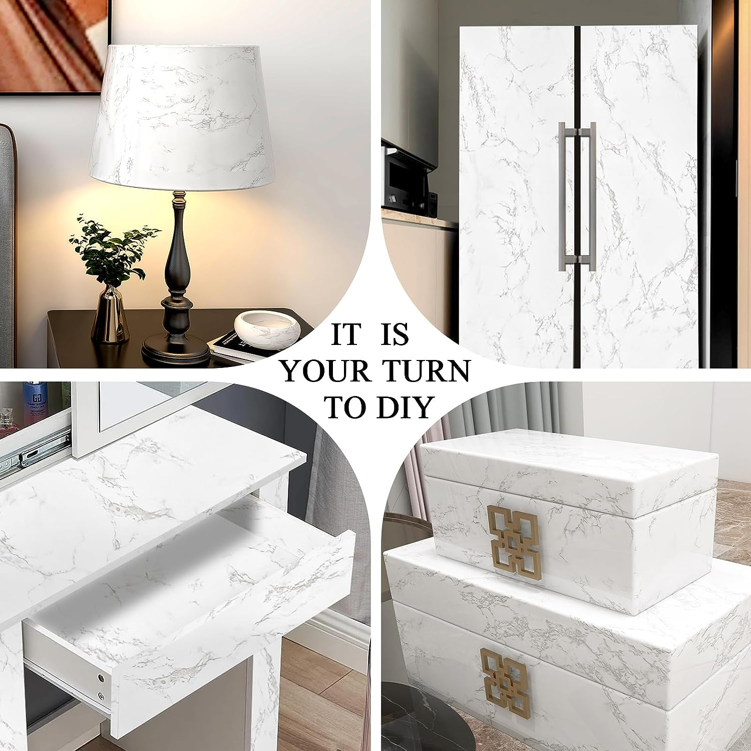 Marble Contact Paper Peel and Stick Paper Oil proof 3D Wallpaper Stickers PVC Marble Sheet Wallpaper Rolls for Homes Decoration