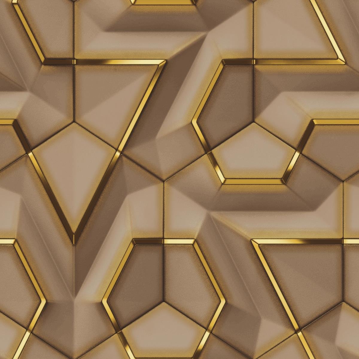 Geometric Design Wall Paper Decorative Wallpapers, 3D Highly Recommend Exporting Overseas High Quality PVC Luxury Summer Modern