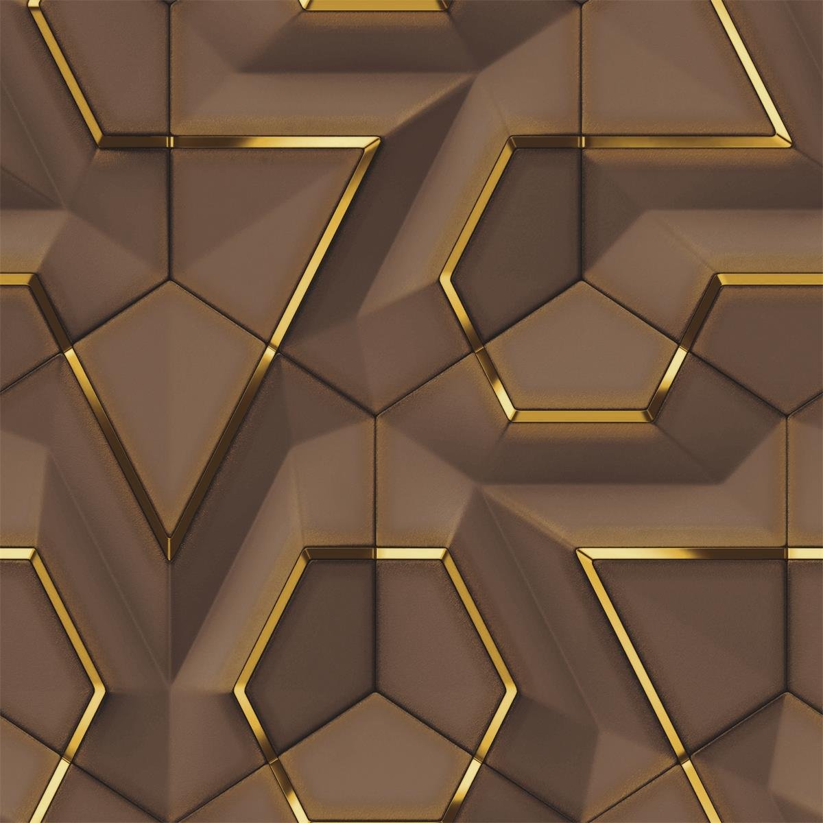 Geometric Design Wall Paper Decorative Wallpapers, 3D Highly Recommend Exporting Overseas High Quality PVC Luxury Summer Modern