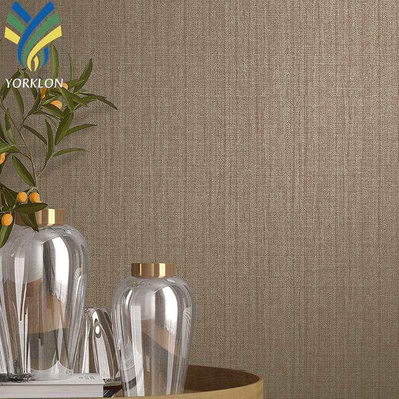 UNREAL - INSTOCK Fireproof Luxury Classic Textured Vinyl Wallpaper Wall Covering Hotel Wall papers