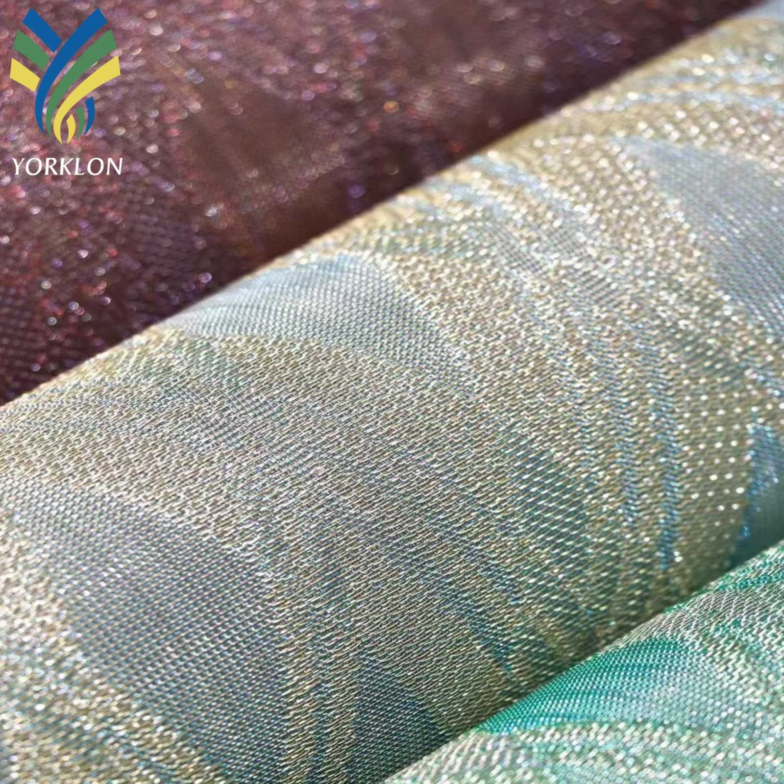 CX 02 Luxury Fireproof Glitter Metal Wall Decoration Gold Metallic Art Deco Woven Wallpaper Wallcoverings For Panel