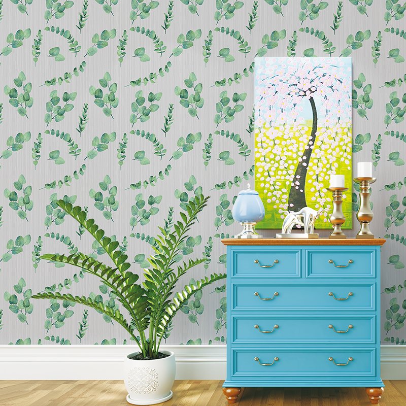 In stock new Guangzhou wallpaper for home decoration 3d flower pvc wallpaper rolls