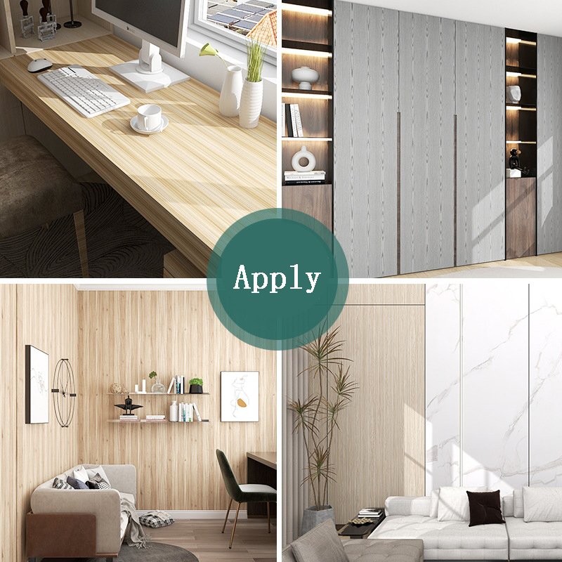 wood grain stickers for furniture self adhesive 3d luxury wallpaper rolls others pvc wallpapers/wall panels home decoration